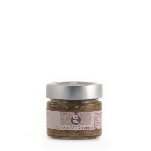 Agrinsalento Crema cipolle tonno capperi patè